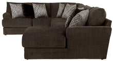 Galaxy - 3 Piece Sectional, Comfort Coil Seating And 9 Included Accent Pillows