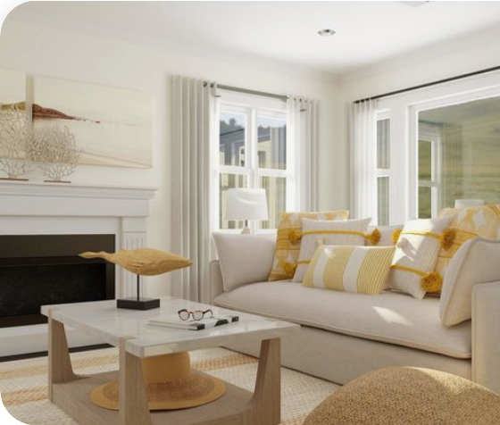 Using Yellow for a Happy, Bright Space