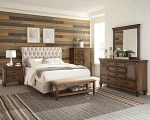 Devon - Upholstered Panel Bed