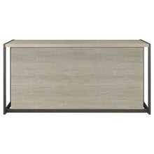 Loomis - 4-Drawer Computer Desk - Whitewashed Gray