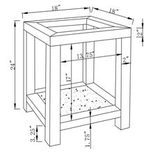 Valentina - Square Glass Top Table