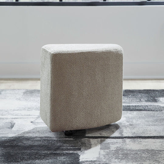 Capri - Upholstered Ottomans (Set of 2) - Brown