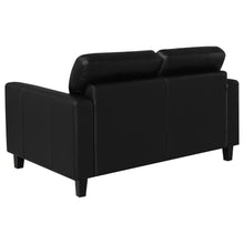 Scotland - Faux Leather Upholstered Sofa Set