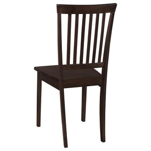 Gomez - 5 Piece Rectangular Dining Table Set - Cappuccino