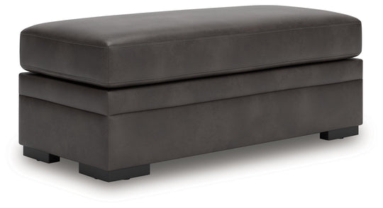 Lofton-Pike - Oversized Accent Ottoman - Shadow