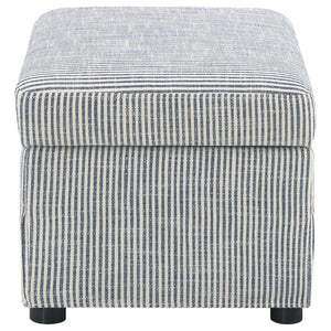 Winter - Upholstered Hydraulic Lift Top Storage Ottoman
