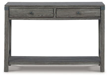 Freedan - Console Sofa Table - Grayish Brown