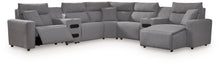 Modmax II - Reclining Sectional - Salt And Pepper