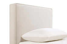 Kosmo - Upholstered Twin Panel Headboard - Sand