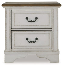 Moraway - Two-tone - Two Drawer Night Stand