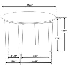 Aldis - Round Marble Top Table