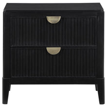 Brookmead - 2-Drawer Nightstand - Black
