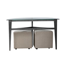 Capri - 3 Piece Table Set - Brown