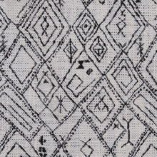 Amera - Accent Chair - Black With Petroglyph Print