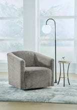 Bramner - Charcoal - Swivel Accent Chair