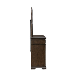 Provence Park - Dresser & Mirror - Brown