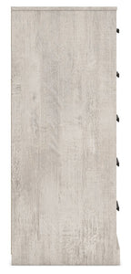 Shawburn - Gray - Five Drawer Chest