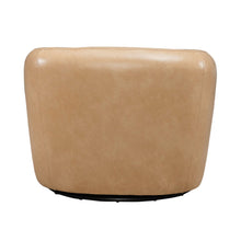 Donovan - Upholstered Swivel Accent Chair - Tan