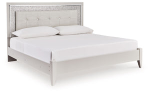 Zyniden - Upholstered Panel Bed