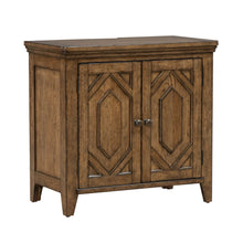 Carolina Park - 2 Door Bedside Chest With Charging Station - Brown