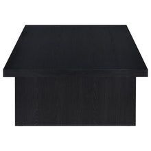 Max - Rectangular Engineered Laminate Coffee Table - Black