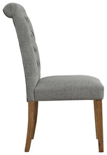 Harvina - Gray - Dining UPH Side Chair (Set of 2)