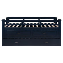 Carlsbad - Wood Captains Bed With Trundle