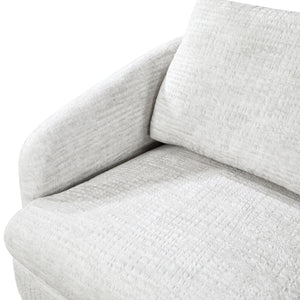 Ritchie - Swivel Chair with 2 Pillows - Arctic Hare