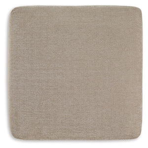 Brogan Bay - Oversized Accent Ottoman - Cork