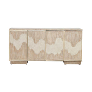 Terrace - 4 Door Accent Cabinet - Gray