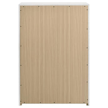 Ines - 5-Drawer Bedroom Chest Of Drawers - White High Gloss