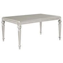 Bling Game - Extension Dining Table - Metallic Platinum