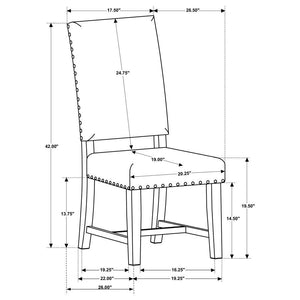 Twain - Upholstered Dining Side Chairs (Set of 2)