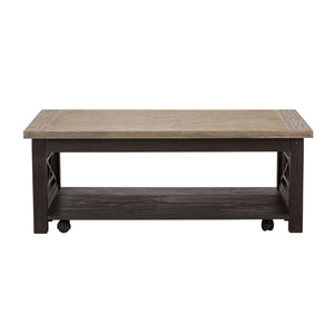 Heatherbrook - 3 Piece Set (1 Cocktail 2 End Tables) - Black