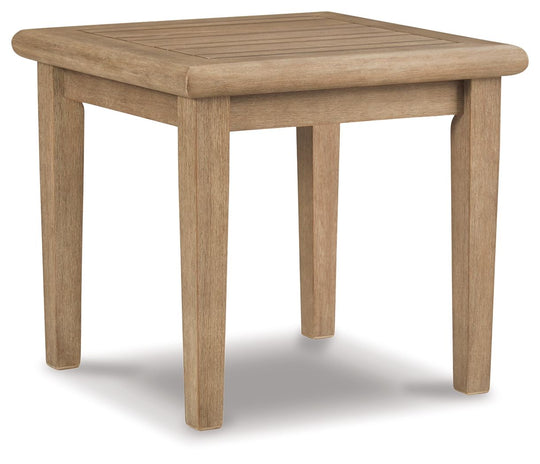 Gerianne - Square End Table - Brown