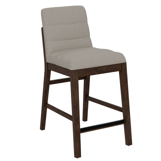 Ronin - Upholstered Stools (Set of 2) - Rich Brown