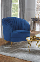 Sophia - Upholstered Channel Tufted Barrel Accent Chair