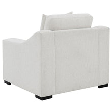 Ashlyn - Fabric Upholstered Track Arm Accent Chair - Sand
