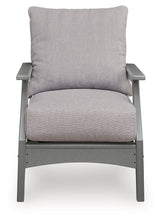 Cove Beach - Lounge Chair With Cushion (Set of 2) - Gray