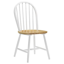 Allison - 5 Piece Round Drop Leaf Dining Table Set - White