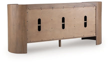 Fitzroy - Accent Cabinet - Brown / White