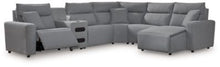 Modmax II - Reclining Sectional - Salt And Pepper