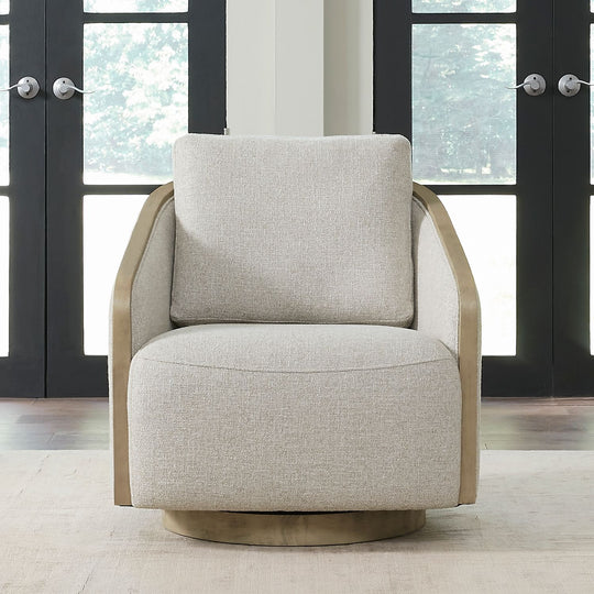 Nora - Upholstered Swivel Accent Chair