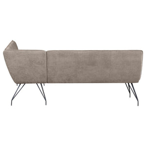 Dodson - Fabric Upholstered L-Shaped Nook Dining Bench