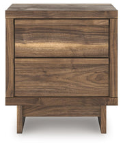 Chirason - Brown - Two Drawer Night Stand