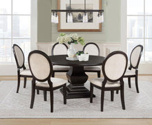 Twyla - 60" Round Wood Dining Room Table - Dark Cocoa