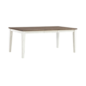 Al Fresco - Rectangular Leg Table - Graphite / Whitestone