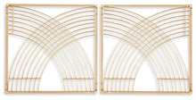 Dalkins - Gold Finish - Wall Decor Set (Set of 2)