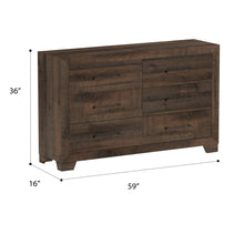 Peyton - Dresser - Brown Penny