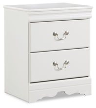 Anarasia - Two Drawer Night Stand - White